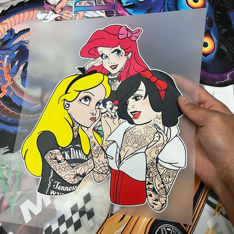 Direct Transfer Sticker Custom Wholesale DTF Transfers – Direct-to-Film Heat Press Stickers for ...