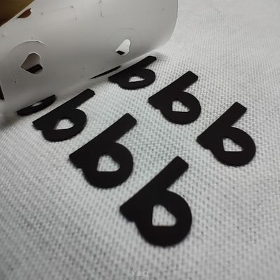 Logo de transfert thermique personnalisé en silicone 3D Décals de transfert thermique lavables pour chemises