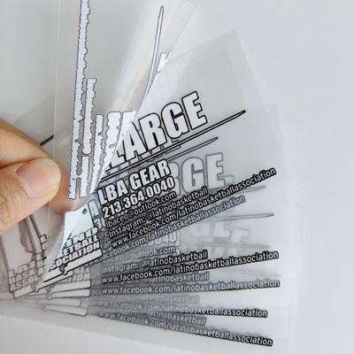 Ultra-soft tagless heat transfer labels for sensitive skin, custom neck label printing for t-shirt