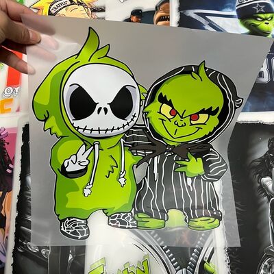 Machine Washable High Stretch Customizable Designs DTF Transfer Heat Transfer Vinyl for T-Shirts