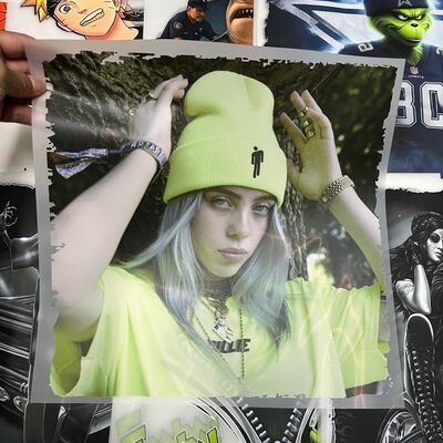 Custom DTF Heat Transfers and DTF Labels with Machine Washable High Stretch and Customizable Designs