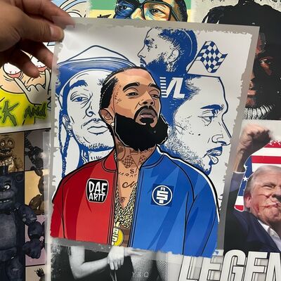 Machine Washable High Stretch Customizable Designs DTF Heat Transfers and Labels for Clothing and Bags