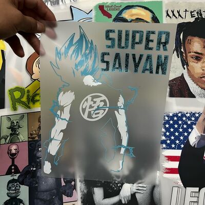 Machine Washable High Stretch Customizable DTF Labels and Heat Transfers for Clothing and Bags