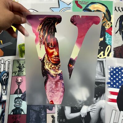 High Quality Machine Washable High Stretch Customizable DTF Labels and Heat Transfers for Clothing