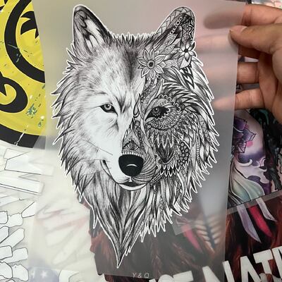 Machine Washable High Stretch Customizable Designs DTF Transfers Heat Transfer Stickers for Apparel Branding