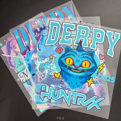 Custom Huntrix Birthday Girl htv, Personalized Kpop Demon Hunter Birthday logos, Kpop custom iron on transfers Gift for Huntrix fan,Birthday Gift for Kid