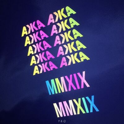 Weather Resistance Rainbow Color Fastness Durable Washability Reflective Brightness Clothing Logos