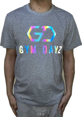 Holographic Reflective Heat Transfer/Iridescent Heat Transfer Material/Flashlight Sensitive vinyl Logo