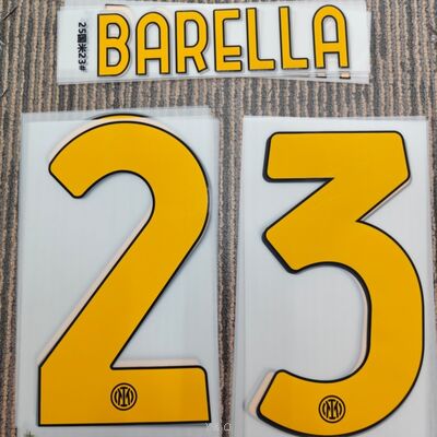 Iron on Numbers for Jersey 0-9, Stock Black, White, and other colors 10 Inch